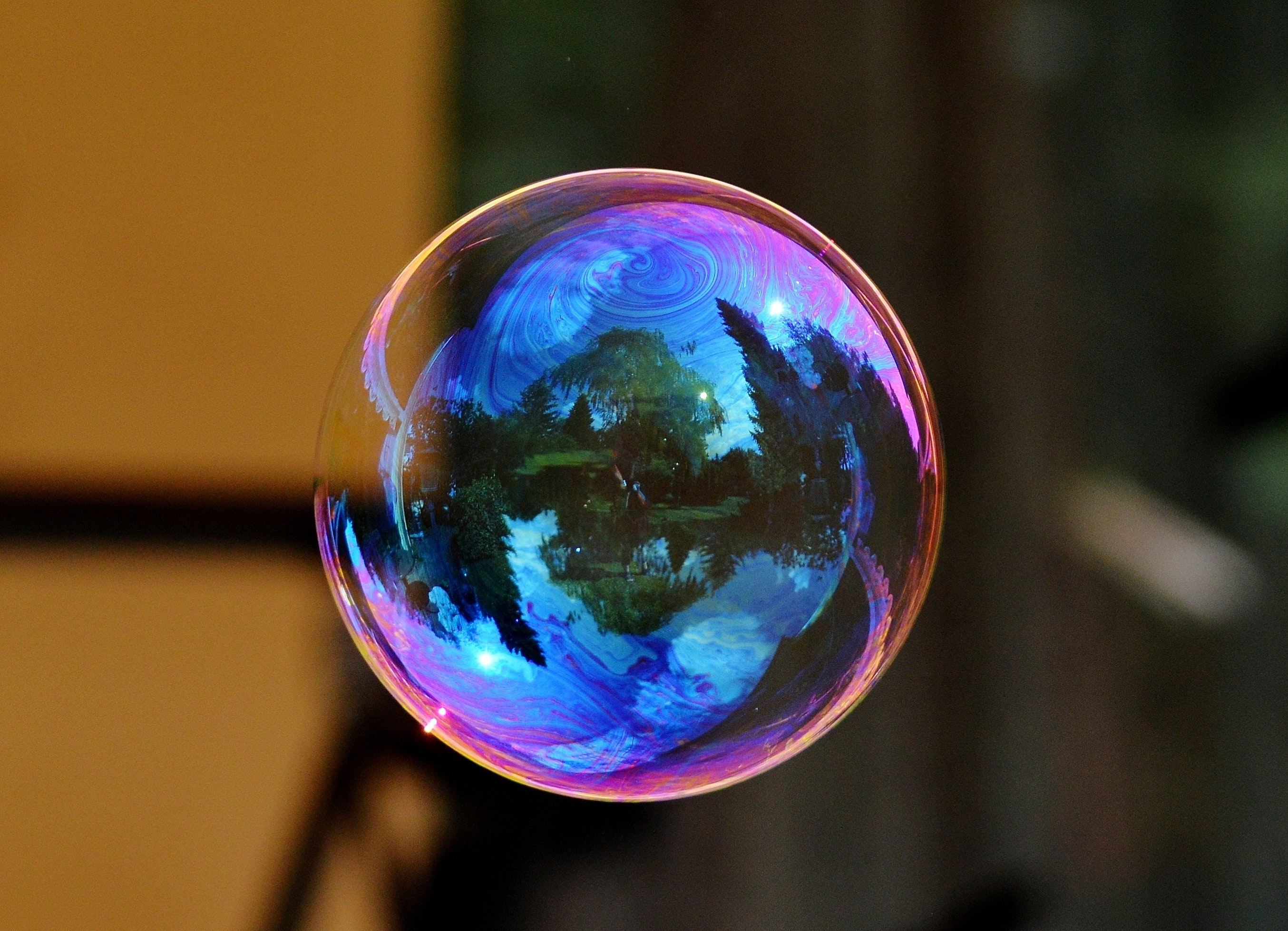 colorful-ball-float-soap-bubble-35089